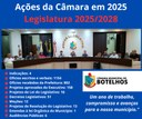 Ações da Câmara Municipal em 2025