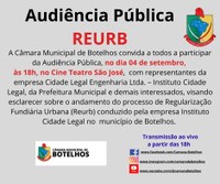 Audiência Pública  - REURB