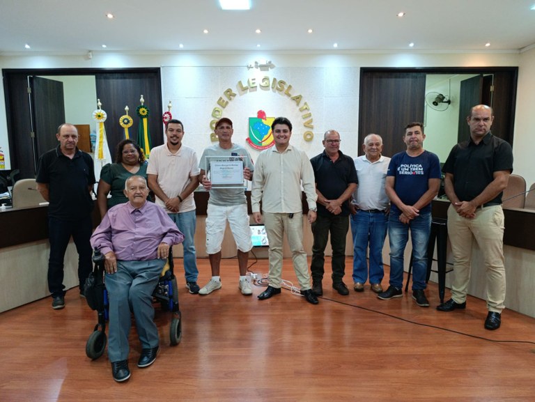 Câmara concede Moção de Aplausos à Célio Marcio