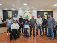 Câmara concede Moção de Aplausos à Stela Marcon Ferreira